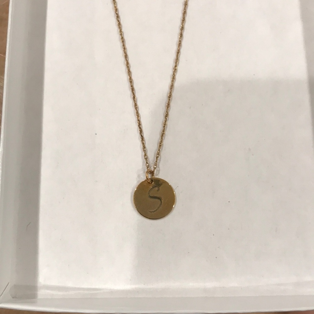 S initial neclace